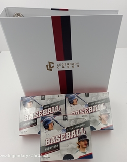 3x LC - HOBBY BOXY CZECH BASEBALL EXTRALEAGUE 2022 + ALBUM