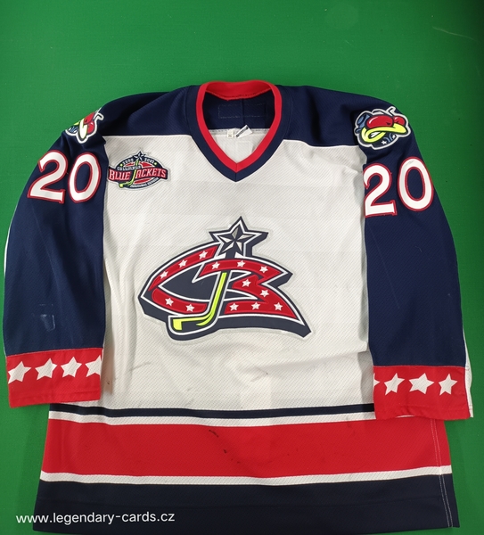 Game Worn CCM 2000/01 - Martin  Špaňhel - Columbus Blue Jackets