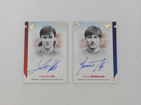 4) LC - NFI Booklet Czech&Slovak Famous Players Grussmann/Vlk signatures Gold /5