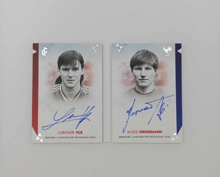 4) LC - NFI Booklet Czech&Slovak Famous Players Grussmann/Vlk signatures Silver /11