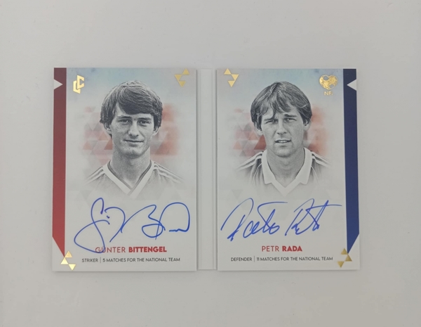 5) LC - NFI Booklet Czech&Slovak Famous Players Rada/Bittengel signatures Gold /5