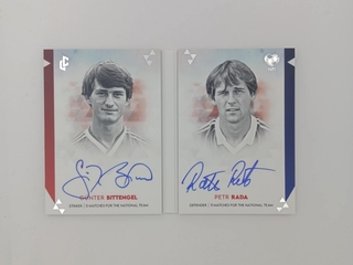 5) LC - NFI Booklet Czech&Slovak Famous Players Rada/Bittengel signatures Silver /11